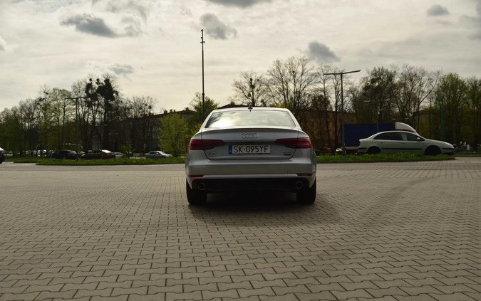 Audi A4 cena 79900 przebieg: 108500, rok produkcji 2017 z Katowice małe 211